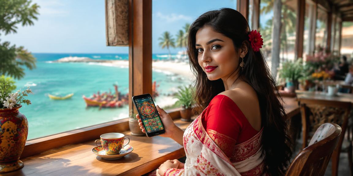 সেন্ট মার্টিনে পহেলা বৈশাখের উৎসবে মোবাইল ক্যাসিনো ব্যবহার করছেন একজন ব্যবহারকারী