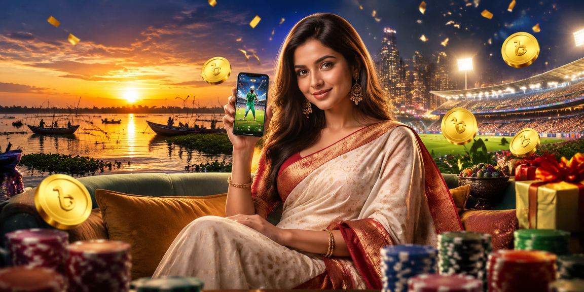 টাঙ্গুয়ার হাওরের কাছে মোবাইলে ক্রিকেট বেটিং করছেন একজন ব্যবহারকারী